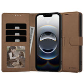 KRYT TECH-PROTECT WALLET IPHONE 16E BROWN